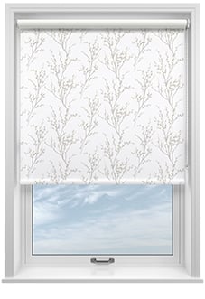Laura Ashley Pussy Willow, Dove Grey - Twist&Fit Roller Blind